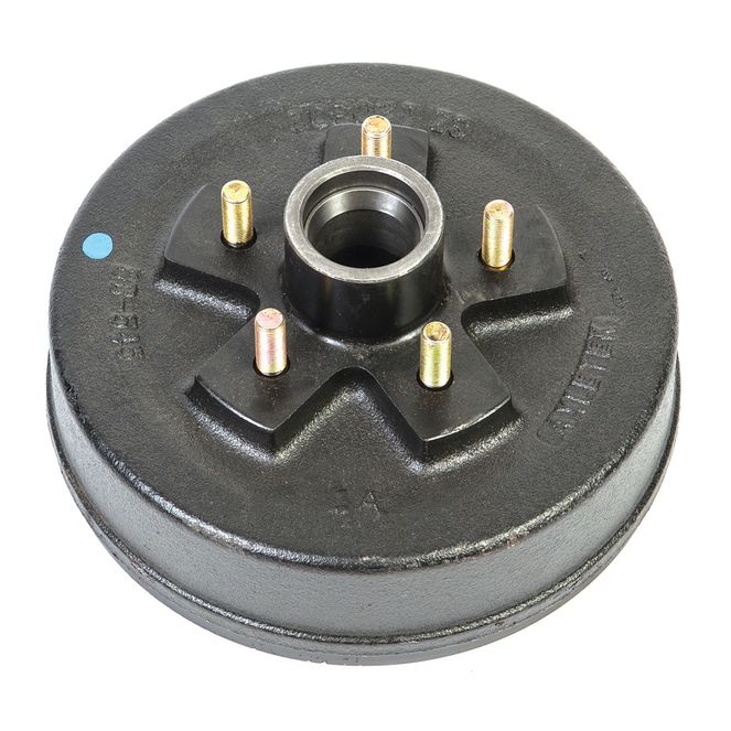 30796 - With Drum 2300 To 4000 LB Cap 5 x 4-1/2 Dia Bolt Patt 1/2 Inch Stud Dia Single